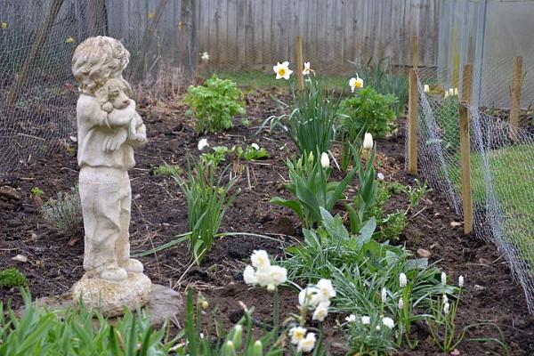14. Spring flowers and statuary.jpg